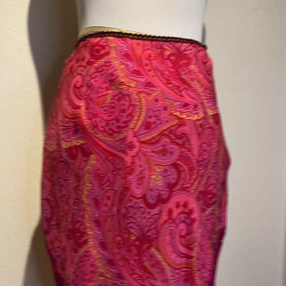 EUC A.B.S.by Allen Schwartz Handkerchief Hem Skirt - Picture 3 of 6